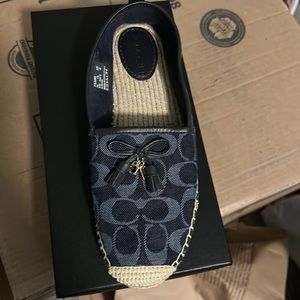 Denim Coach Espadrilles